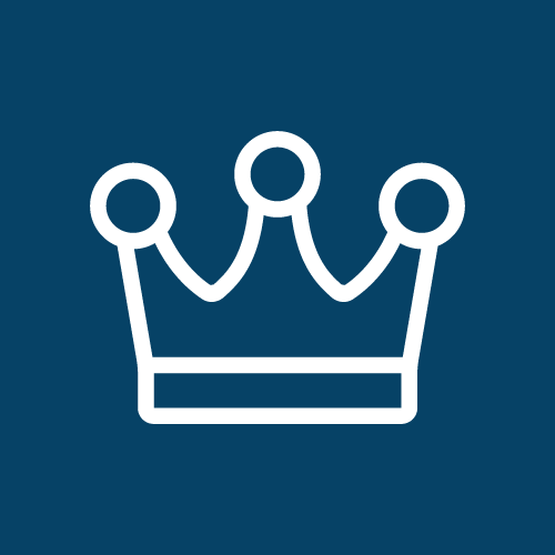 Icono de corona real